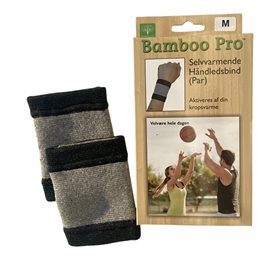 Håndledsbind  Selvvarmende  Str: M  Bamboo Pro