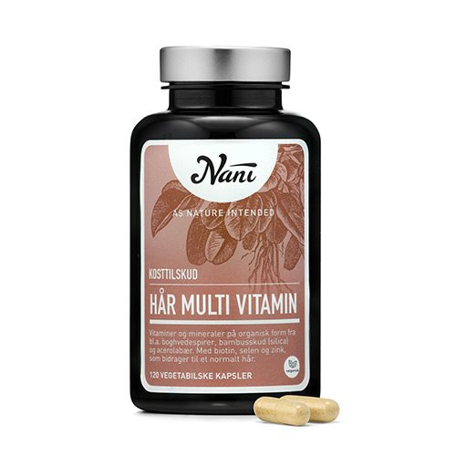 Nani Hår Multi Vitamin 120 Kapsler
