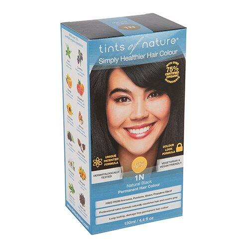 Tints Of Nature Hårfarve 1n Black    130ml