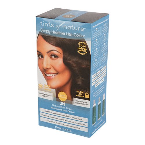Tints Of Nature Hårfarve 3n Dark Brown   130 Ml
