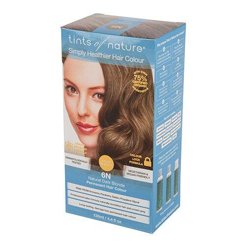 Tints Of Nature Hårfarve 6n Dark Blonde   130ml