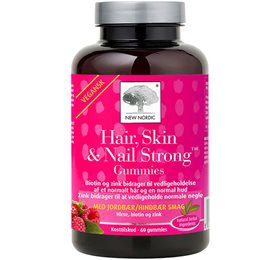 New Nordic Hair  Skin   Nail Strong Gummies 60 Stk