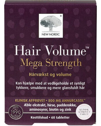 New Nordic Hair Volume Mega Strength 60 Tabl