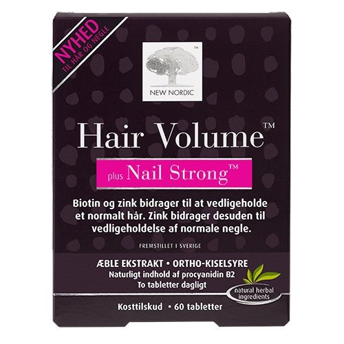 Hair Volume   Nails Strong   60 Tabletter
