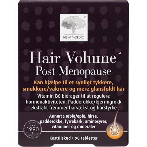 New Nordic Hair Volume Post Menopause 90 Tabletter
