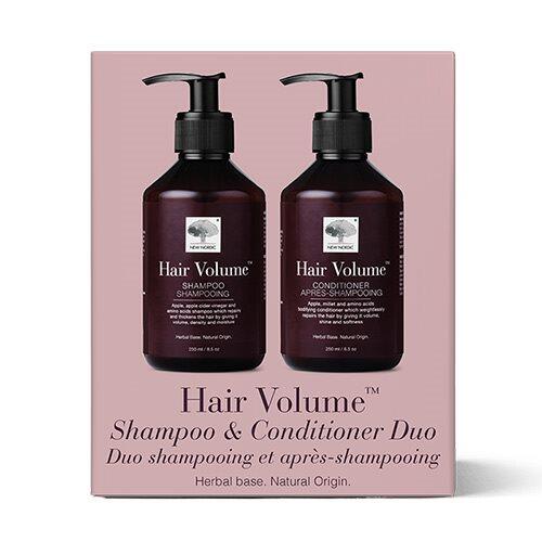 New Nordic Hair Volume Shampoo   Conditioner Sampak  500ml