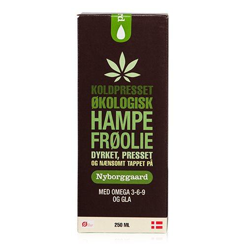 Hampefrøolie økologisk   250 Ml