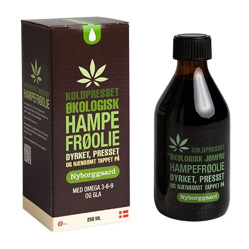 Nyborggaard Hampefrøolie ø  250ml