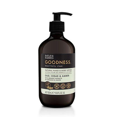 Baylis   Harding Goodness Oud  Cedar   Amber Hand   Body Lotion   500 Ml