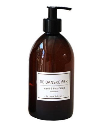 Læsø Saltcare Hand   Body Soap Urtehaven  De Danske øer  500ml