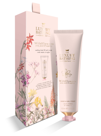 The Luxury Bathing Company Wildflowers Hand   Nail Cream 100ml