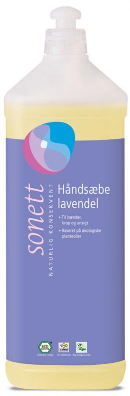 Sonett Håndsæbe Lavendel   1 Ltr