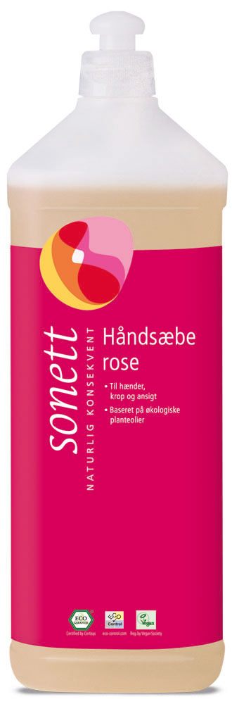 Sonett Håndsæbe Rose   1 Ltr