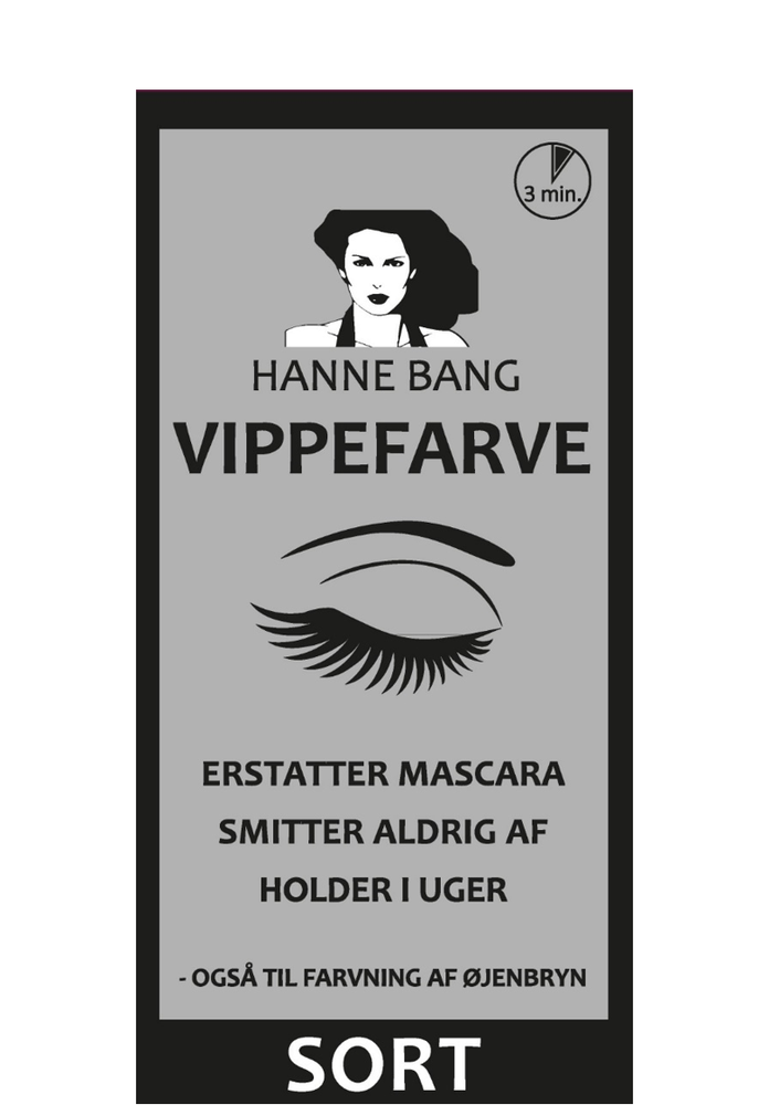 Hanne Bang Vippefarve Sort