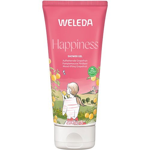 Weleda Happiness Shower Gel Grapefruit   200 Mll