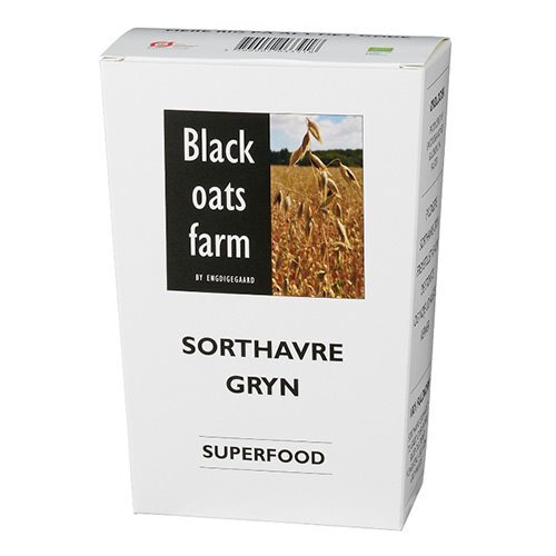 Havregryn Sort  Grovvalsede ø   330 G