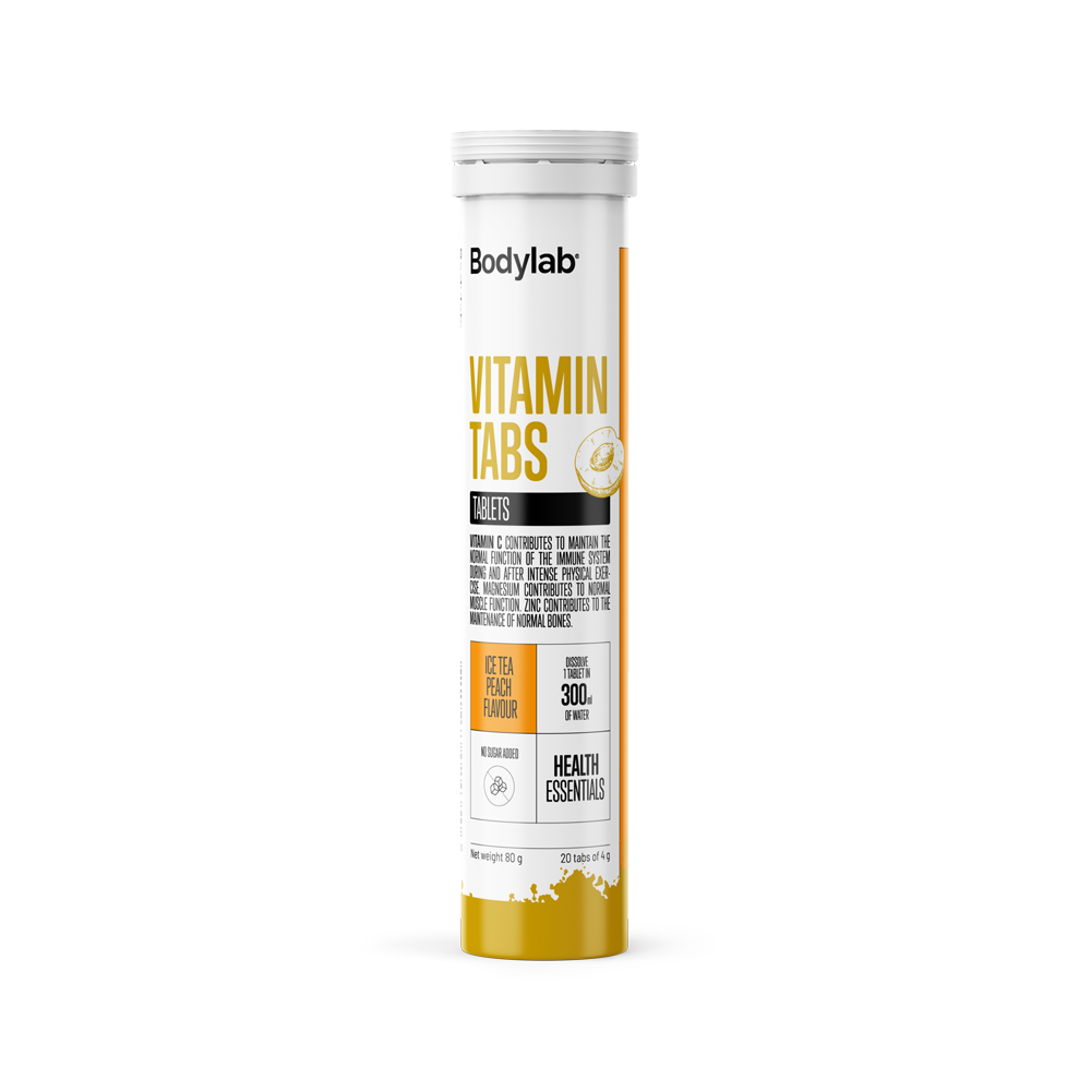 Bodylab Vitamin Tabs Ice Tea Peach 20 Stk