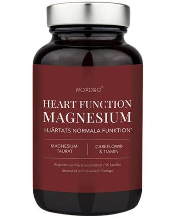 Nordbo Heart Function Magnesium   90 Kapsler
