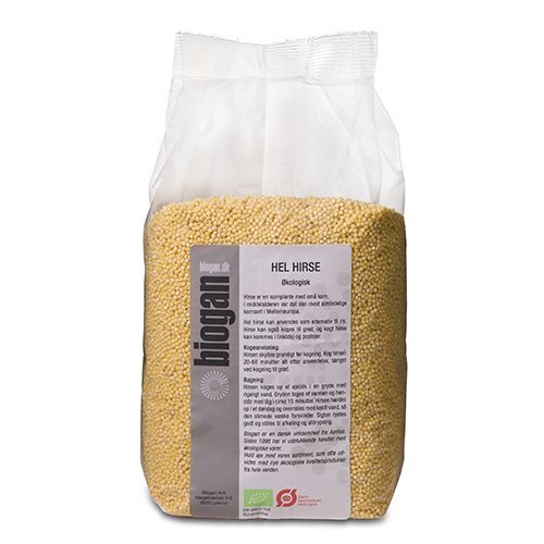 Hel Hirse Afskallede økologisk  1 Kg