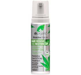 Dr  Organic Hemp Oil Hair Rescue And Restore  Bull  150ml  X