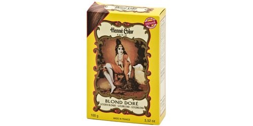 Henna Pulver Gyldenblond   100 Gram