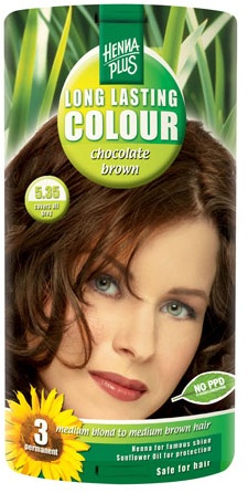 Henna Plus Hårfarve Chocolate Brown 5 35  100ml