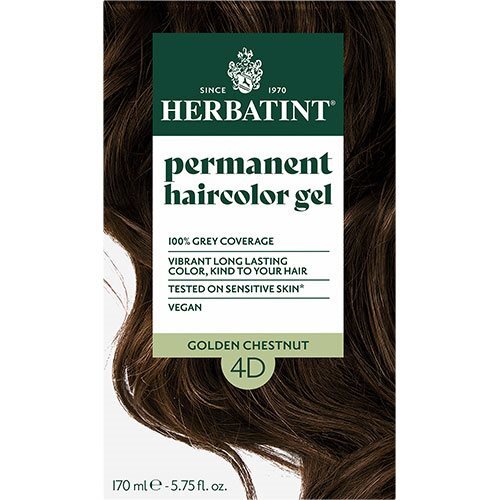 Herbatint 4d Hårfarve Golden Chestnut   170 Ml