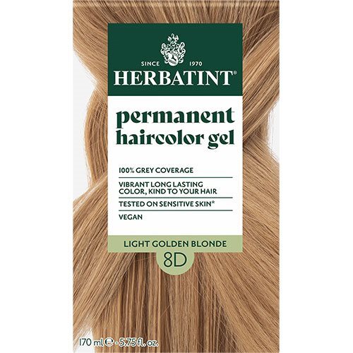 Herbatint 8d Hårfarve Light Golden Blonde   170 Ml
