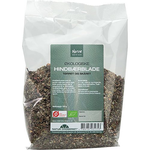 Hindbærblade økologiske   100 Gram