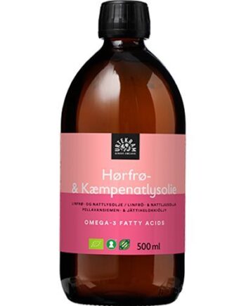 Hørfrø    Kæmpenatlysolie økologisk   500 Ml