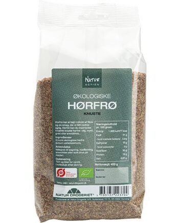 Knust Hørfrø økologiske   400 Gram