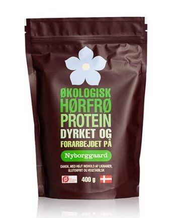 Hørfrø Proteinpulver økologisk   400 Gram