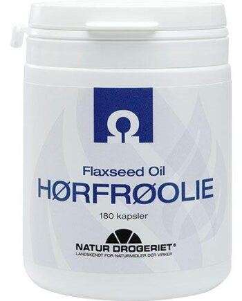 Natur Drogeriet Hørfrøolie Kaps 500 Mg  180kap