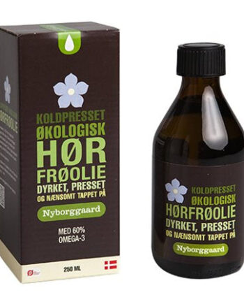 Nyborggaard Koldpresset økologisk Hørfrøolie 250 Ml