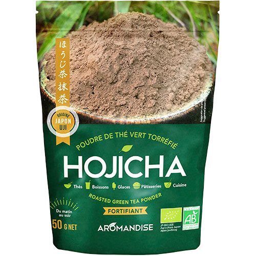 Hojicha Grøn Te Pulver økollogisk   50 Gram