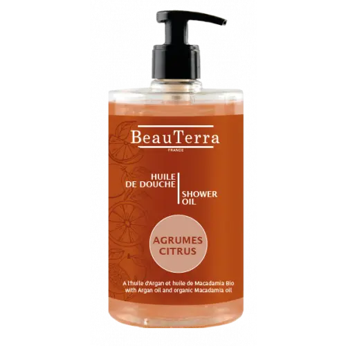 Beau Terra Shower Oil   Citrus  750ml