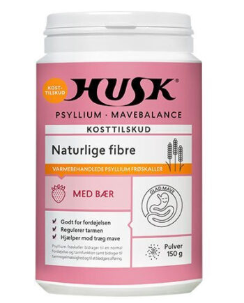 Husk Psyllium Mavebalance Med Bær  150g