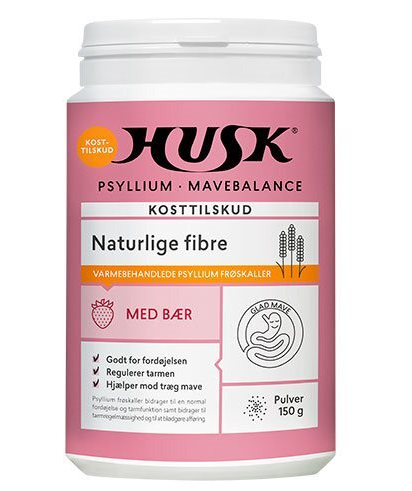 Husk Psyllium Mavebalance Med Bær  150g