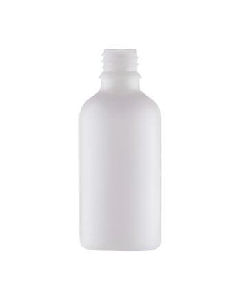 30 Ml  Hvid Glasflaske   Din18