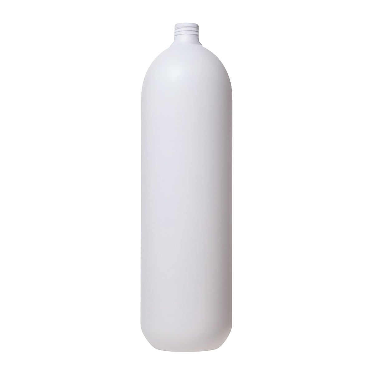 1000 Ml Mat Hvid Plastflaske Hdpe 24 410