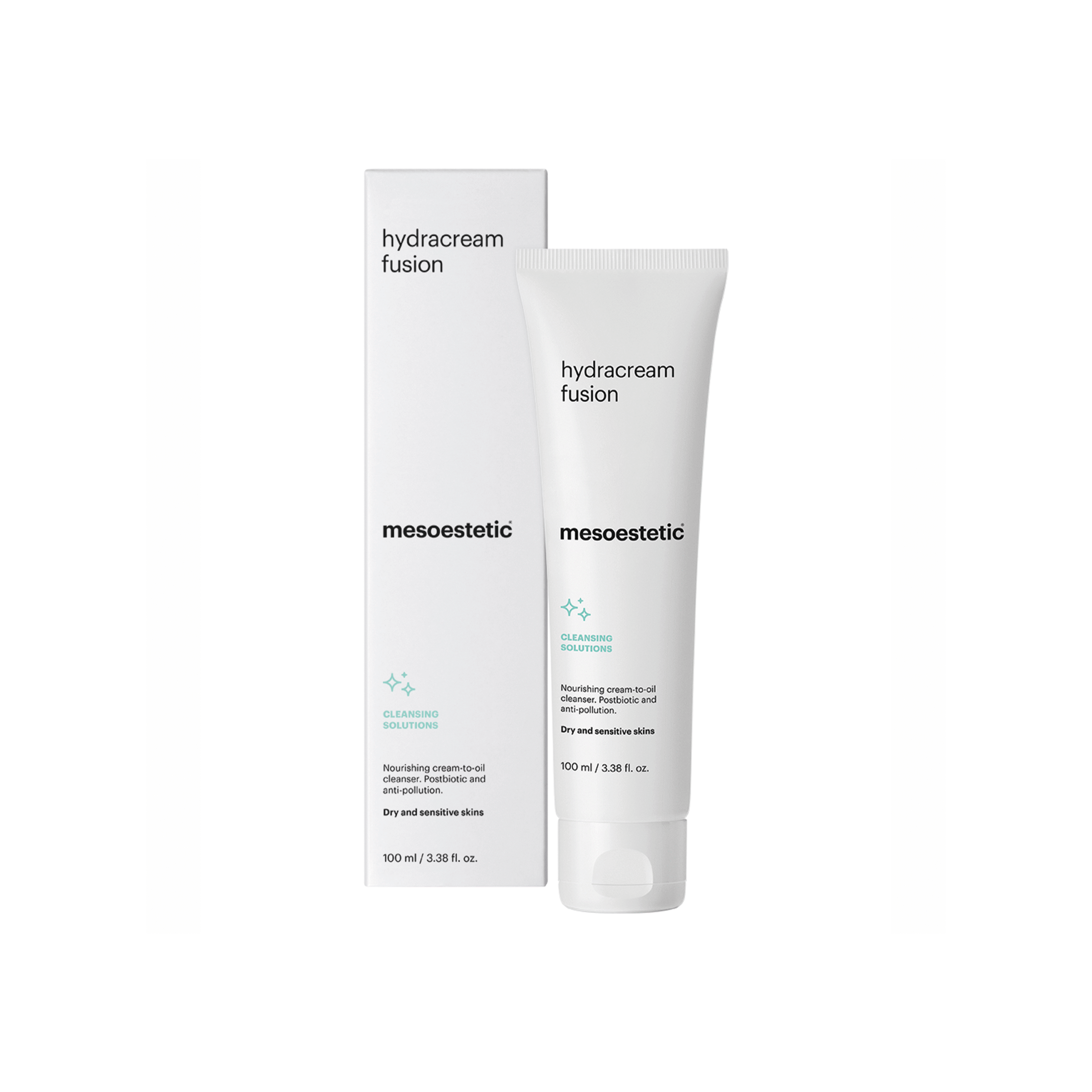 Mesoestetic Hydracream Fusion Effektiv Rensecreme Til Tør Og Følsom Hud 100 Ml Ansigtsrens Som Giver Næring Og Fugt Til Huden