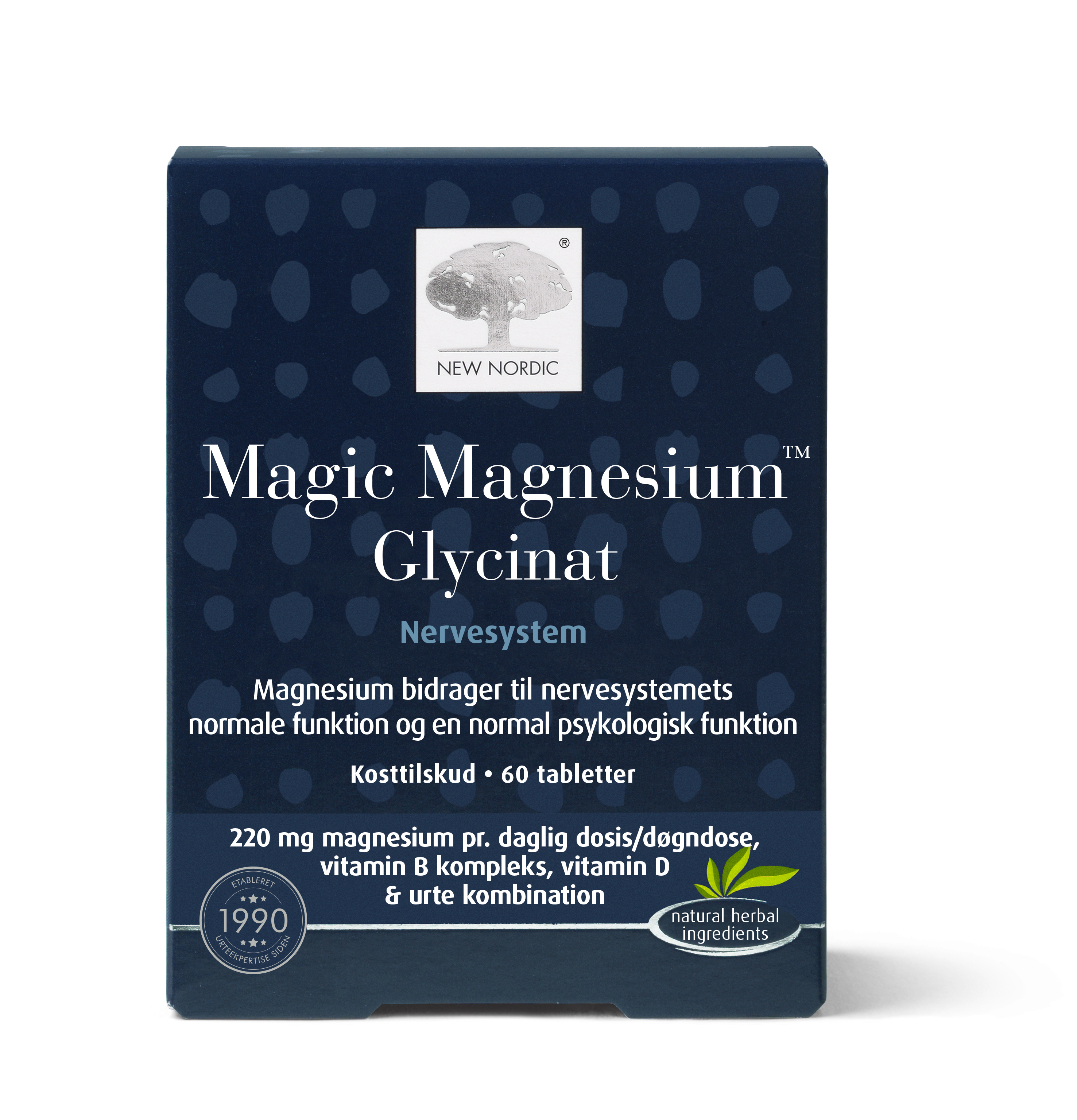 New Nordic Magic Magnesium Glycinat 60 Tabl