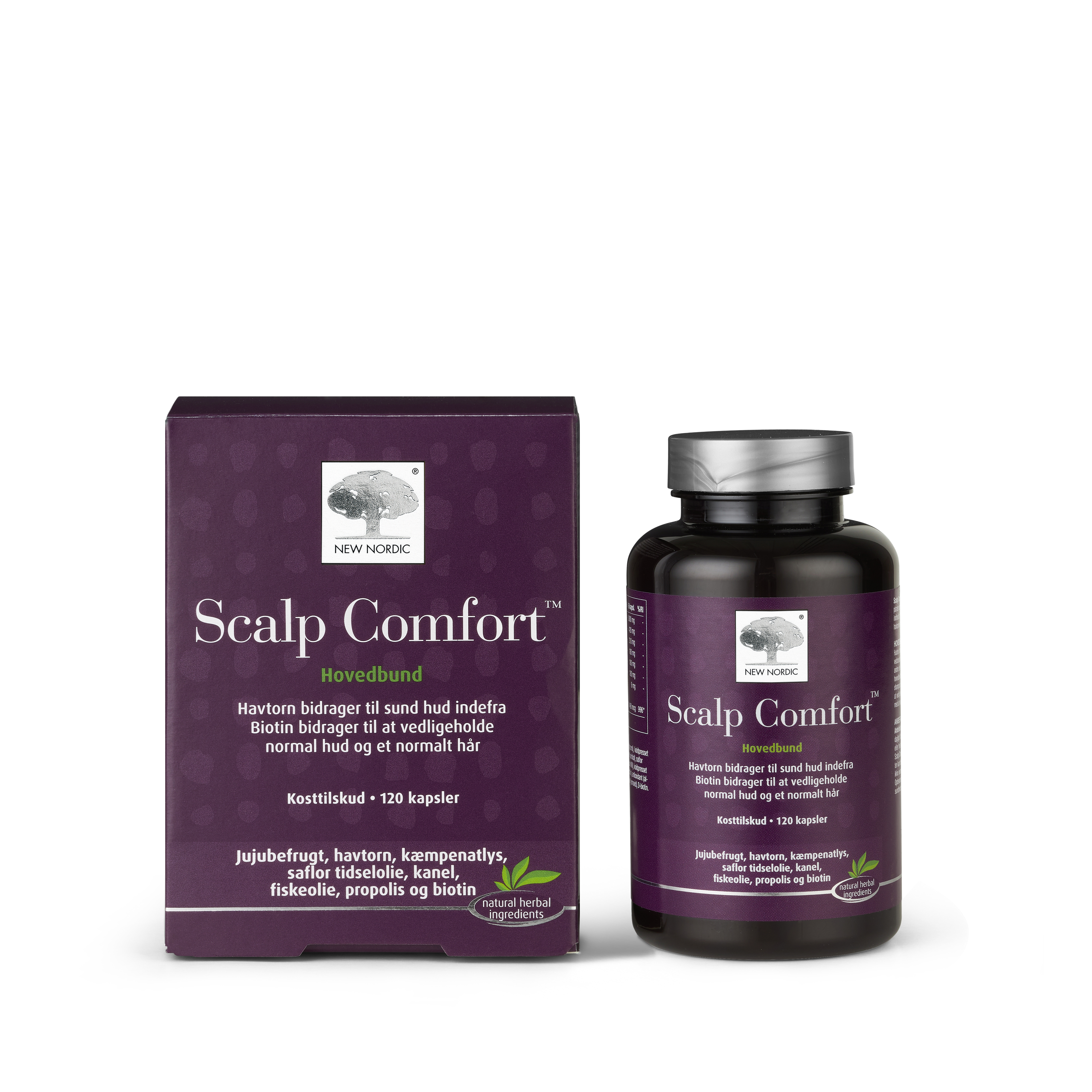 New Nordic Scalp Comfort 120 Kaps  Datovarer 09 2025