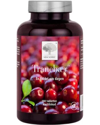 Tranebær   180 Tabletter