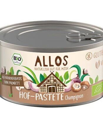 Smørepålæg Champignon ø Allos   125 Gram