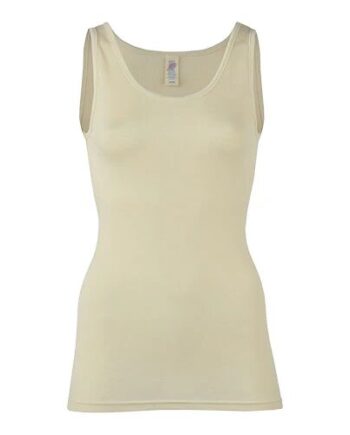 Top  Uld Silke  Natural  Str  46 48