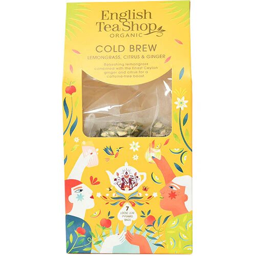 Cold Brew Lemongrass Citrus Ginger Tea øko 7 Breve