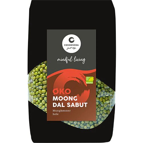 Mungbønner Hele øko 500 Gram