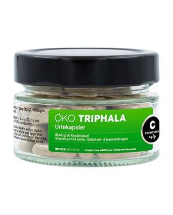 Triphala øko    80 Kapsler