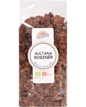 Rosiner Lyse Sultana øko    500 Gram